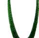 100% Natural Zambian Faceted Emerald Gemstone Necklace For Beautiful Girl