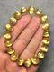 10.5mm Natural Gold Rutilated Quartz Titanium Crystal Round Beads Bracelet Aaaa