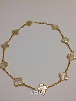 10 Motif Clover Necklace