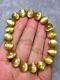 10mm Natural Gold Rutilated Quartz Titanium Crystal Round Beads Bracelet Aaaa