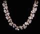 18k Gold Gf Necklace Made With Auth Swarovski Crystal Diamond Stone Bridal Jewelry