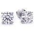1.00 Ctw Natural Diamonds Beautiful Stud Earrings White Gold Perfect Gift
