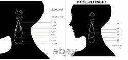 1.25CT Emerald & Cubic Zirconia Women's Bow Drop Earrings In Argentium Silver