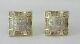1.40ct Round Simulated Diamond Beautiful Studs Earring 925 Silver Gold Plated