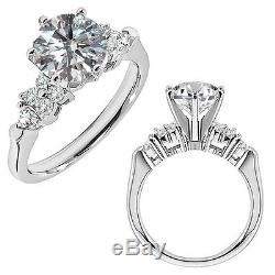 1 Carat G-H Diamond Beautiful Bridal Engagement Women Ring 14K White Gold