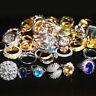 50/100pcs Women Rings Mix Gemstones Fashion Jewellery Wholesale Lot