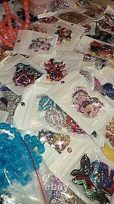 50 Mixed Bling only No logo designer Charms DIY for Bracelet Charms earrings