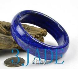59mm Rare Natural Lapis Lazuli Gemstone Bangle Bracelet