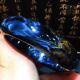 62.5mm Genuine Natural Blue Pietersite Namibia Gemstone Crystal Bangle Bracelet