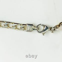 925 Sterling Silver Cuban Link Necklace 18