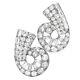 925 Sterling Silver Earrings Cubic Zirconia Roundhandmade Jewelry Studs S Daily