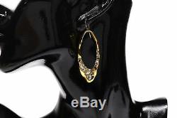 ALEXIS BITTAR Gold Oval Drop/Dangle Earrings 135468