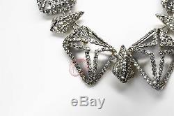 ALEXIS BITTAR Lucite Crystal Statement Necklace 135148