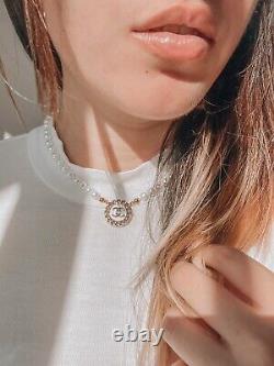 AUTHENTIC CHANEL pearl necklace, Choker Styled, Pinterest Necklace, Trend, Coco