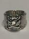 Authentic Hermes Beautiful Corset Sterling Silver 925 Ring Size 3.5