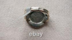 Ancient Roman Coin Ring Sterling Silver Size 7 Steven Battelle