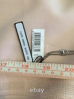 Authentic Chanel CC Logo Necklace Pendant Silver Plated