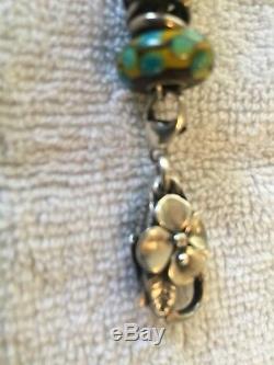 Authentic Trollbeads Pandora Bracelet/20 beads/1 Stopper /Circus Elephant