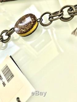 BNWB! BEAUTIFUL CHUNKY CHAIN&METAL STATEMENT DESIGNER NECKLACE by Marni