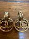 Beautiful Chanel Earrings- Vintage 1989 Collection/clip Ons