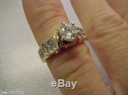 Beautiful Diamond Ring Wedding Type Free USA Shipping