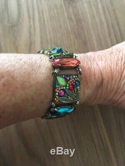 Beautiful FIREFLY Swarovski Crystal Bracelet Pre Owned