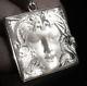 Beautiful Lalique Crystal Masque De Femme Omega Necklace Solid Silver 925