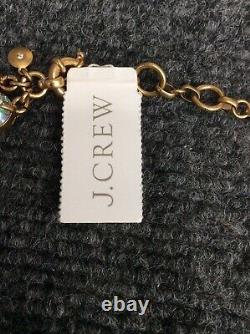 Beautiful Statement J. Crew Brulee Iridescent Crystal 2 strands necklace