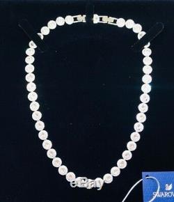 Beautiful Swarovski'Angellic All Around' Crystal And Rhodium Plated Necklace