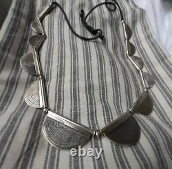 Beautiful Toast Solid Silver Scallop Necklace