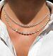 Beauty Tennis White Necklaces 925 Sterling Silver Marquise Cz Adastra Any 1