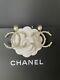 Chanel Authentic Cc Logo Beautiful Big Drop Earrings