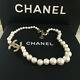 Chanel Classic 100th Anniversary Edition Pearl Necklace With Golden Cc Logo Pear