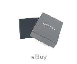 CHANEL Jumbo CC Logos Dangle Earrings Gold Tone Clips 94P withBOX v705