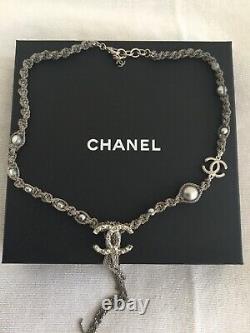 Chanel Chain Necklace with CC Pendant. France
