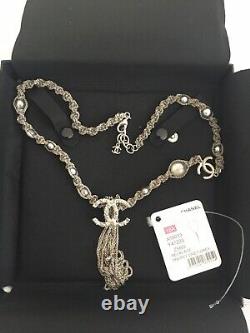 Chanel Chain Necklace with CC Pendant. France