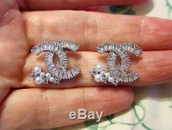 Chanel Earrings-Amazing Sparkle! Truly Beautiful