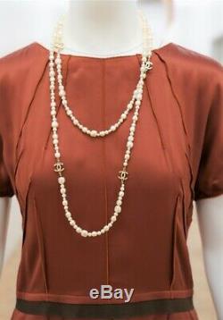 Chanel Pearl and CC Necklace Beautiful