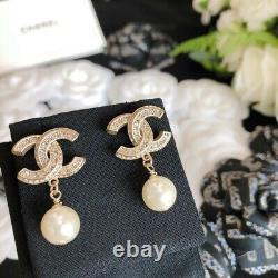 Chanel earrings are very delicate and beautiful