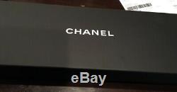 Chanel three strand grey metal /ivory pearl necklace, new with tags 4100 retail