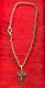 Dolce & Gabbana Beautiful Necklace Silver Gold Plated Rare & Vintage