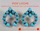 Don Lucassleeping Beauty Turquoisesw Style Naja925 Earrings With Hearts