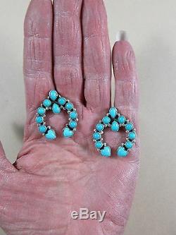 DON LUCASSleeping Beauty TurquoiseSW Style NAJA925 Earrings with Hearts