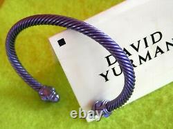 David Yurman 5mm Bright Lavender Aluminum Limited Edition Renaissance Bracelet