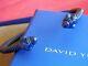 David Yurman Royal Blue Aluminum Renaissance Bracelet 5mm New In Box
