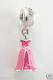 Disney Aurora Dress Genuine Pandora Silver/pink Enamel Sleeping Beauty Charm New