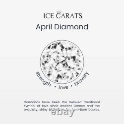 Edward Mirell Black Titanium Grey Titanium Edge 1/10 carat Diamond 925 Sterli
