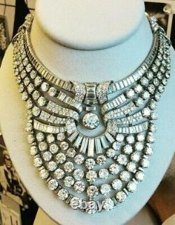 Egyptian Queen Nazli Sabri Inspired Vintage Statement Necklace Handmade Jewelry