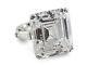 Elizabeth Taylor Inspired Ring 925 Sterling Silver 35ct Asscher 3 Stone Jewelry