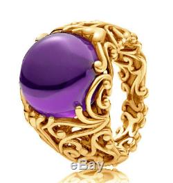 Genuine PANDORA Dazzling Regal Beauty Ring 14K Gold Vermeil 197678ACZ
